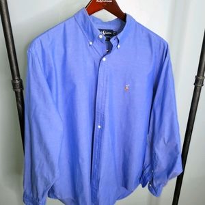 French Blue broadcloth shirt. Size 17 1/2 35